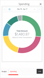 Money Management Tool mock up